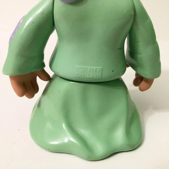 Vtg 1990s Disney Snow White And The Seven Dwarfs Dopey Vinyl Figure - Picture 8 of 16